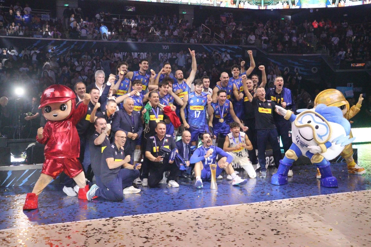 Team Italy defends its FIVB Men’s Volleyball World Championship title.
