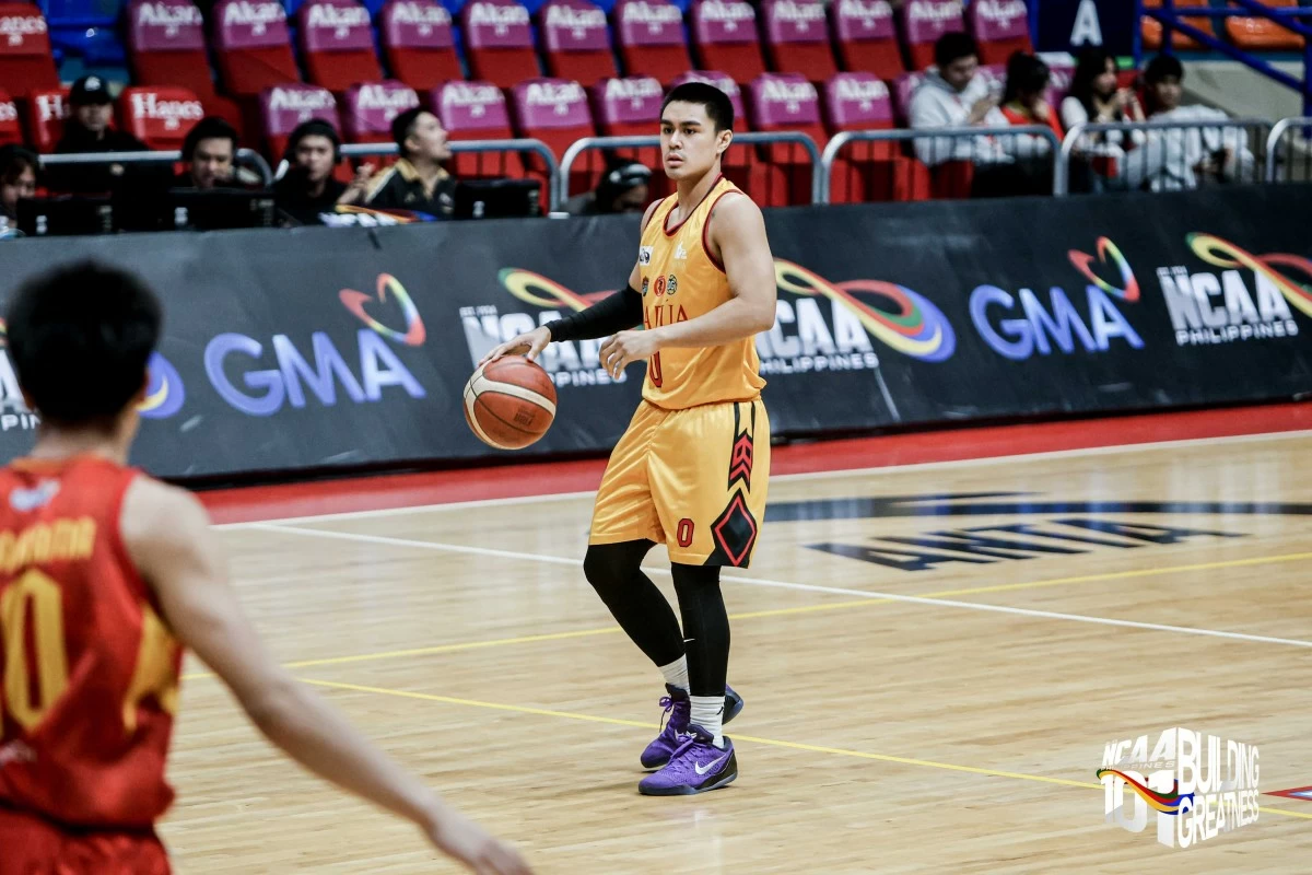 Mapua's Clint Escamis (GMA/MCAA Images)