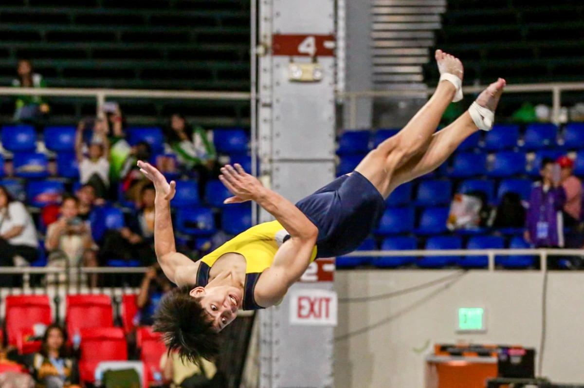 Eldrew Yulo is in four finals at the world juniors championships. (File Photo/ Noel Pabalate)