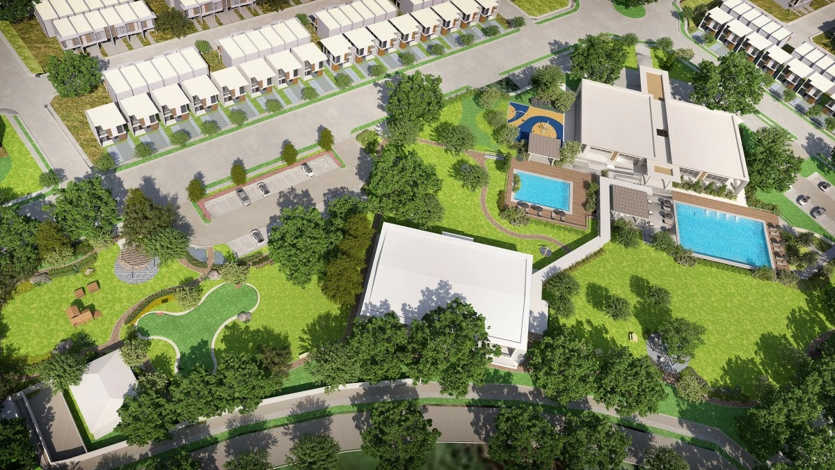 SMDC Symphony Homes Mabalacat aerial view