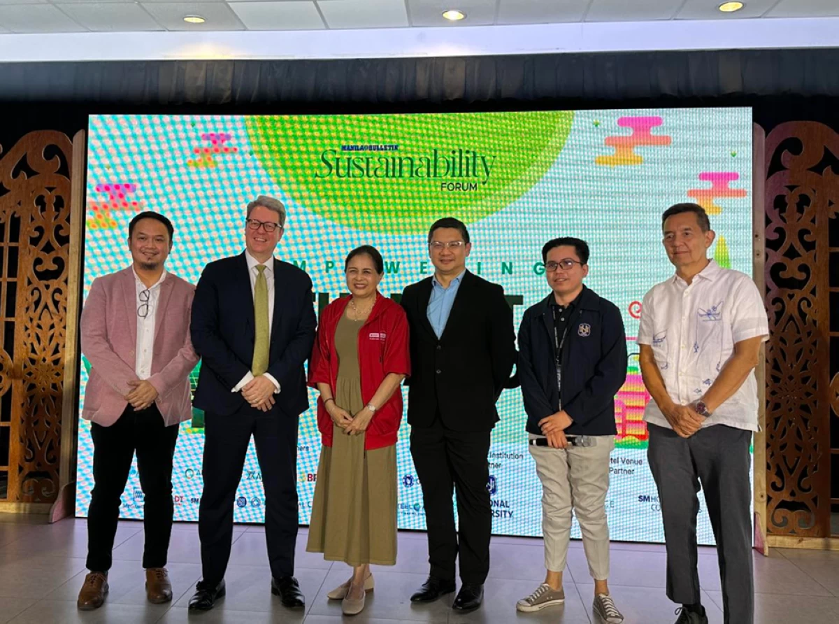 AFTERNOON SESSION, DAY 1 — The panel includes Engr. Ryan Salvador, senior assistant vice president and pillar lead of the Sustainability Council at Megaworld; Timothy Daniels, SMIC head of investor relations and sustainability; Melissa Vergel de Dios, chief sustainability officer at PLDT and Smart; and Pek Hoong Chong, SteelAsia chief technology officer and green steel advocate.