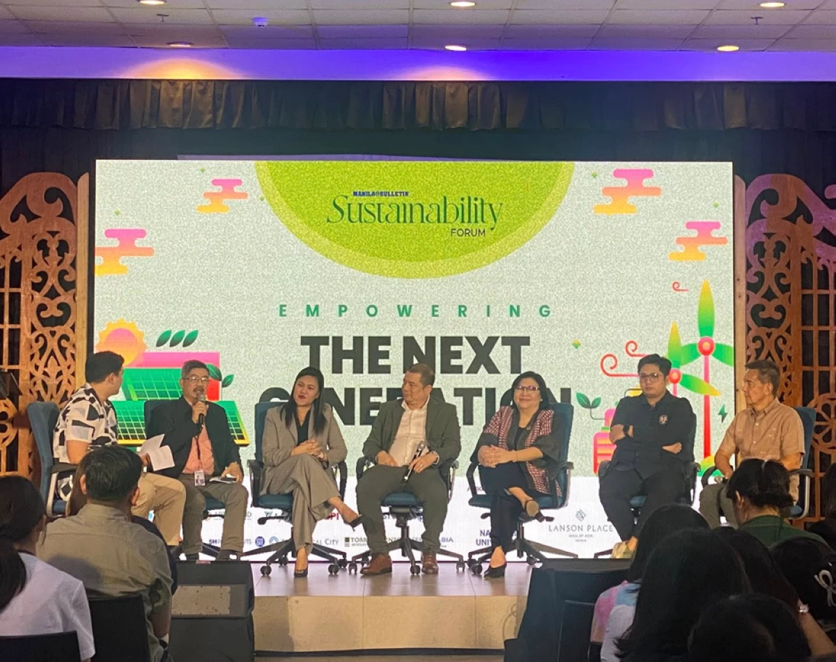 AFTERNOON SESSION, DAY 2 — Speakers include Dr. Efren Victor N. Tolentino Jr., sustainability coordinator at the Innovation and Sustainable Development Office of National University; Tracey San Pablo, Filinvest City senior project development manager; Carlo Rufino, NEO co-managing director; Leah Magallanes, SM Hotels and Conventions Corporation vice president for quality and sustainability; and Trixtan Ignacio, faculty member at the National University College of Education, Arts and Sciences.
