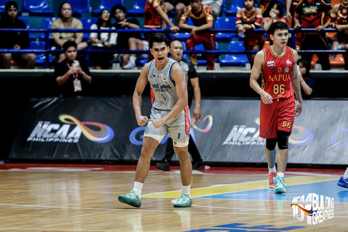 T-Mc Ongotan powers Arellano past Mapua. (GMA/NCAA Images)
