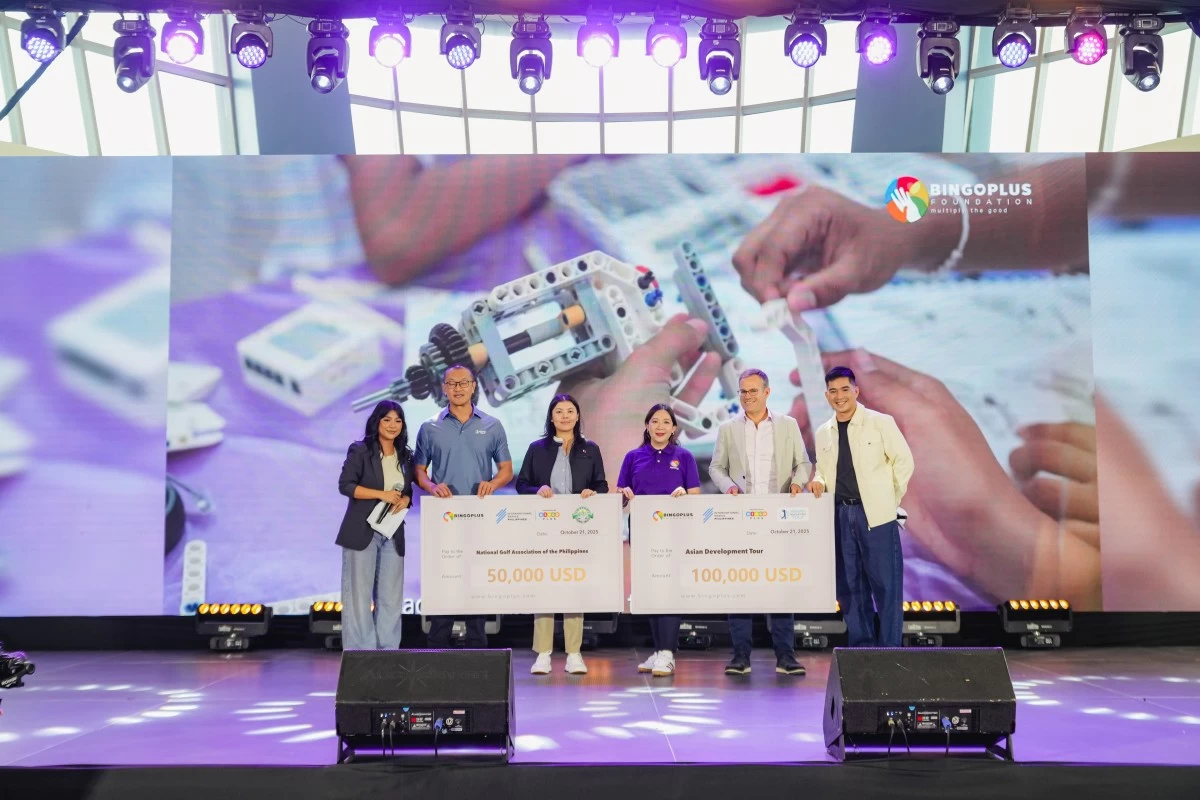 Celebrating a shared mission: Presenting donations of $50,000 USD to the National Golf Association of the Philippines (NGAP) and $100,000 USD to the Asian Development Tour (ADT) to empower Filipino athletes and promote golf in the country.
