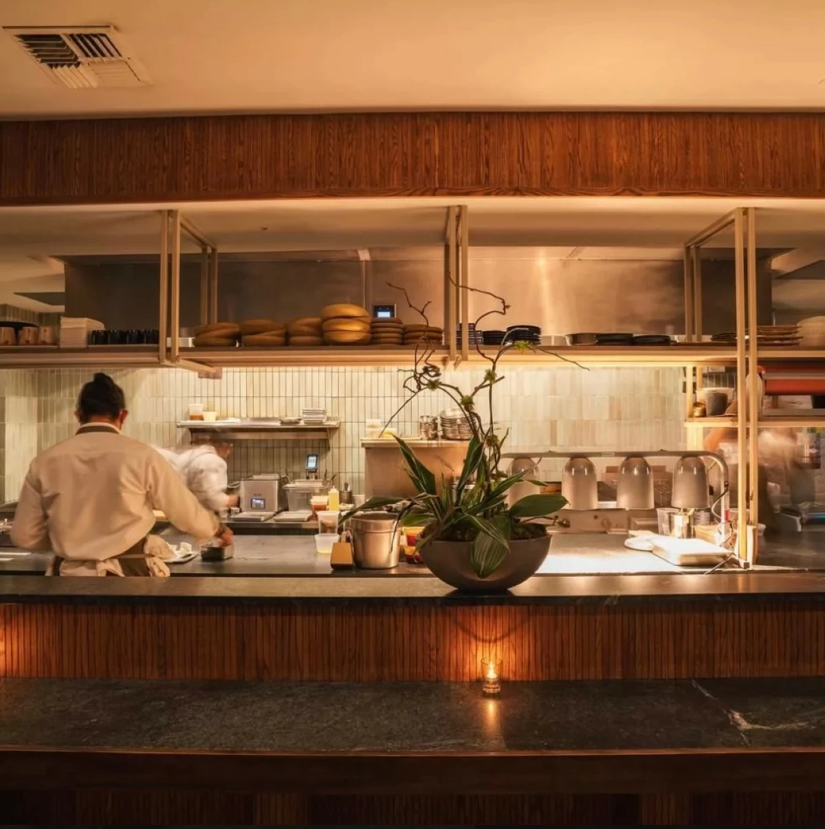 The interiors of Kasama (Photo from Michelin Guide)