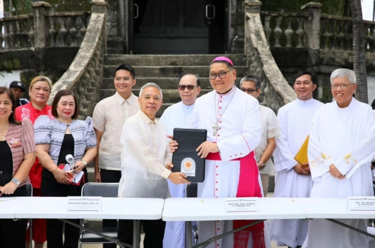 The unveiling of the historical marker for the Simboryo ng Taguig (Photo from the Taguig City government) 