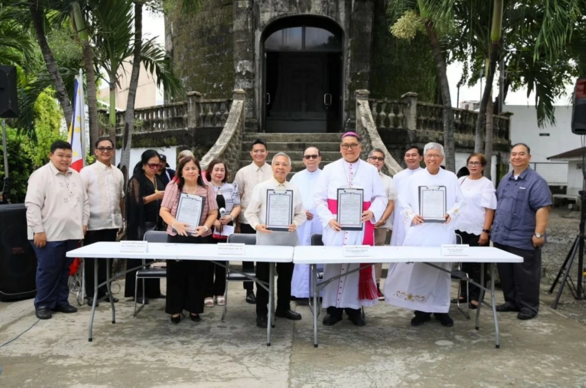 The unveiling of the historical marker for the Simboryo ng Taguig (Photo from the Taguig City government) 