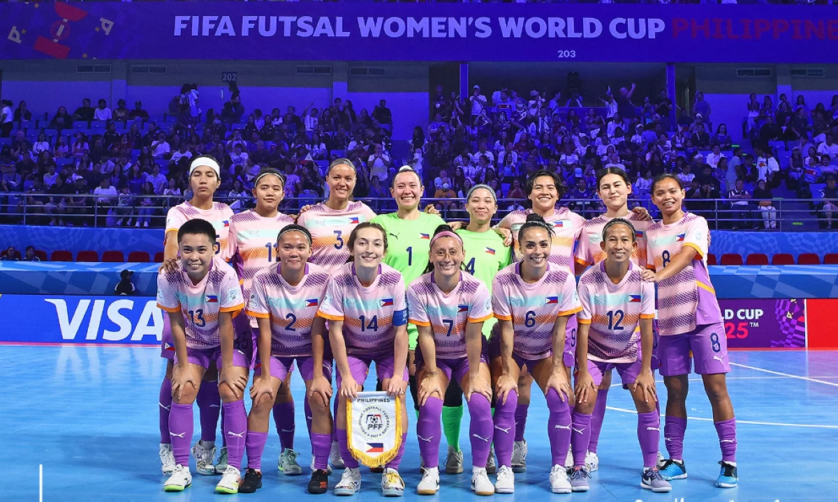 The Philippine women's futsal team. (PFF)