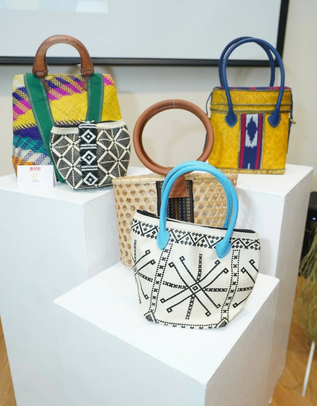 A sample of the artisanal merchandise by Etniko Pilipino that can be found during the DHB. 