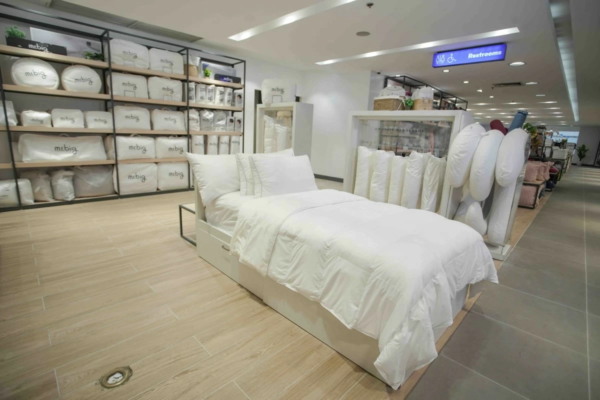 SOFT SHEETS Bed linens at SM Home highlight comfortable, everyday essentials that can be added to any SM Store Gift Registry list.