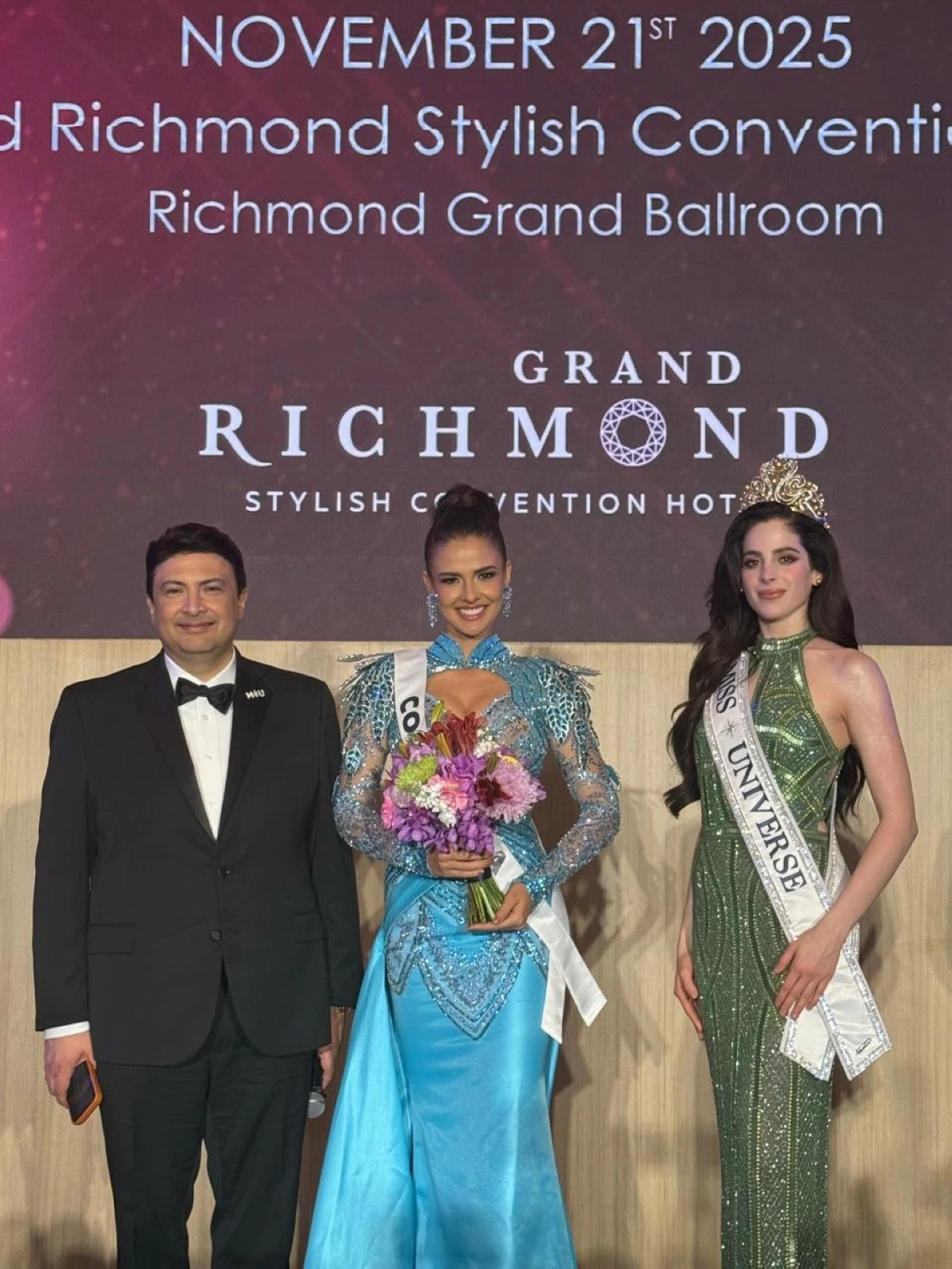 Costa Rica's Mahyla Roth is awarded Most Photogenic.