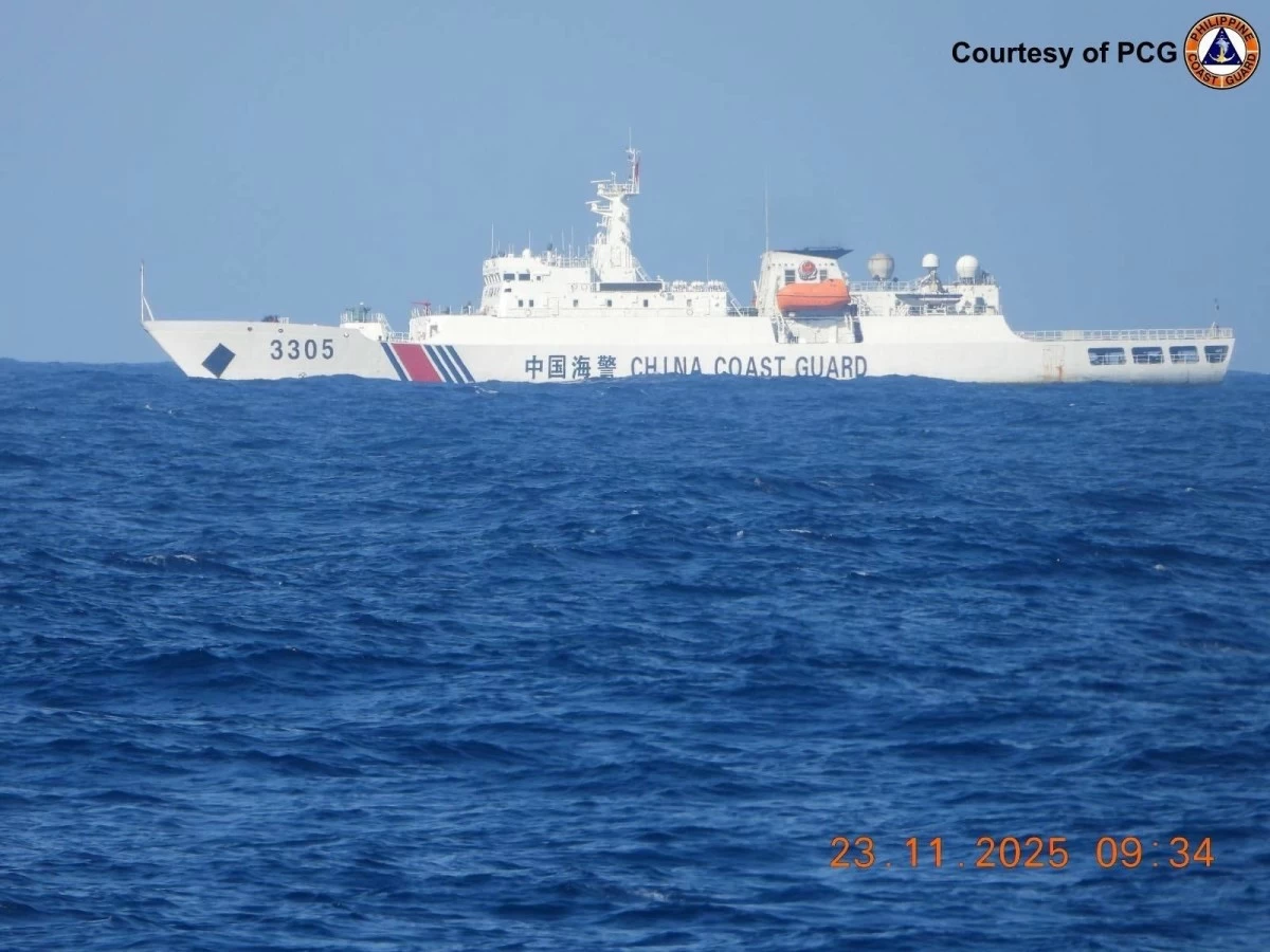 A China Coast Guard (CCG) ship with bow number 