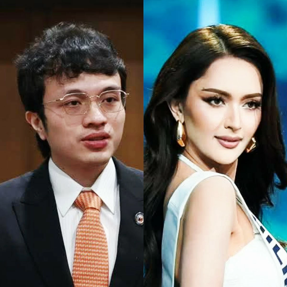 Cavite 4th district Rep. Francisco "Kiko" Barzaga (left), Ma. Ahtisa Manalo (Facebook)