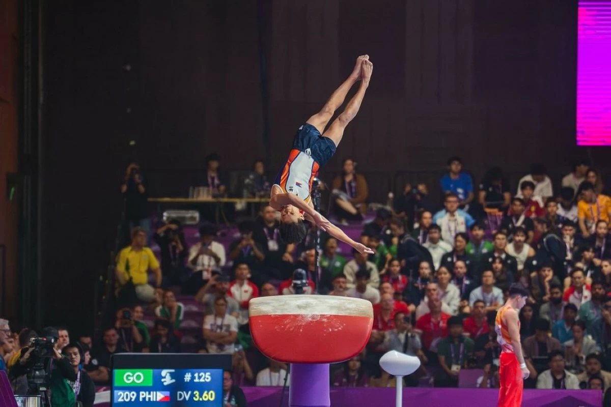 Eldrew Yulo continues to impress in his maiden appearance at the world juniors. (File Photo/GAP)