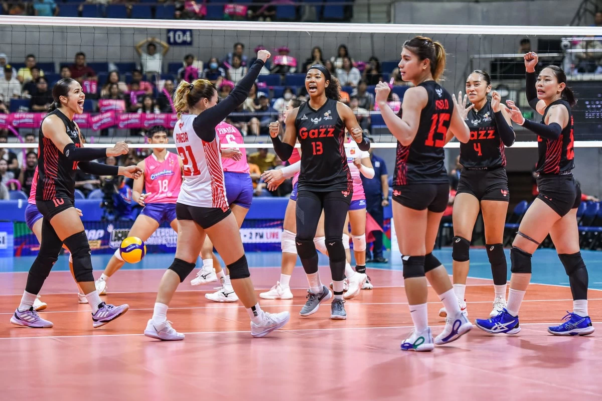 Petro Gazz is in the semifinals at the expense of Creamline. (PVL Images)