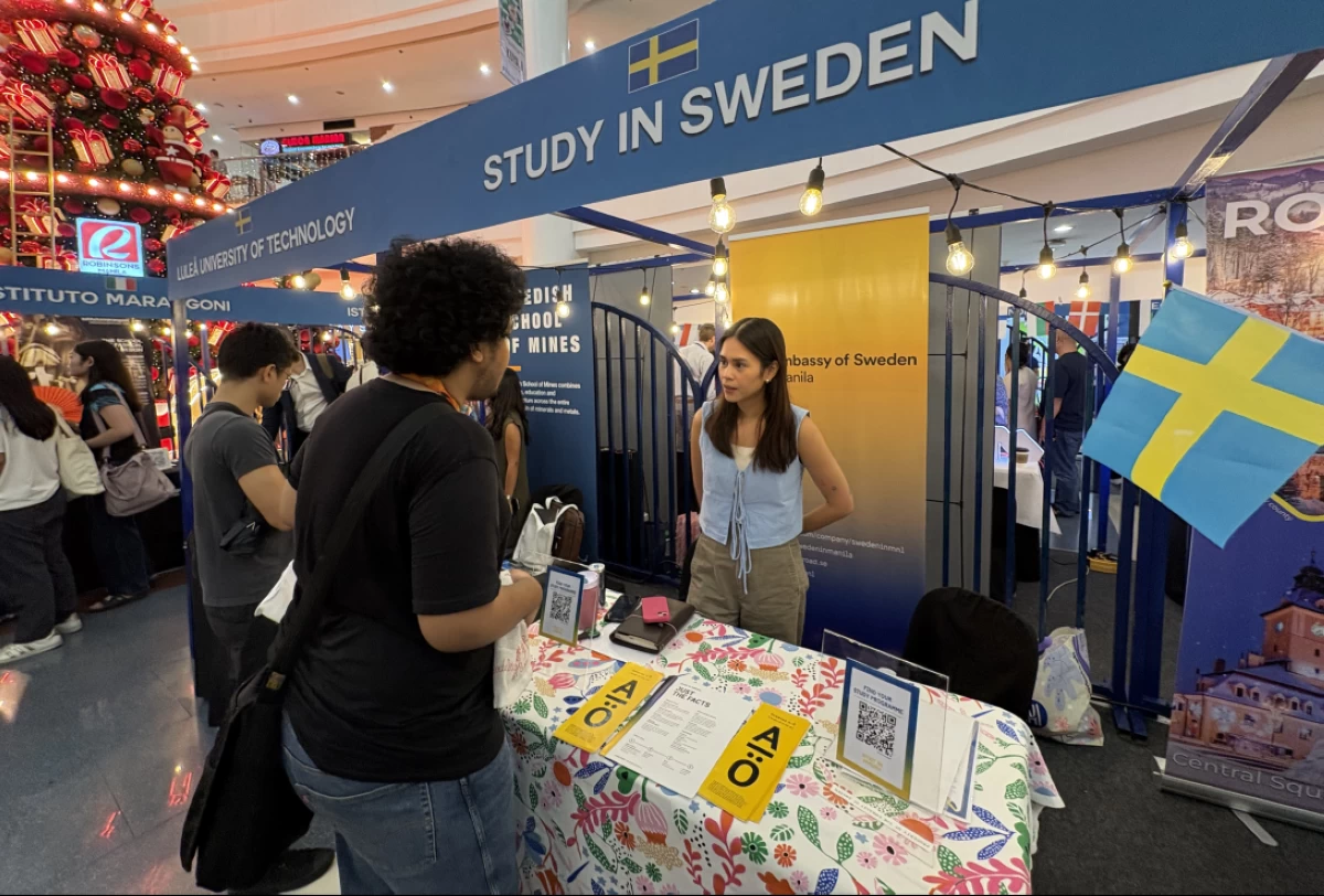 Communication and Political Affairs Officer of the Embassy of Sweden Athena Cartagena 