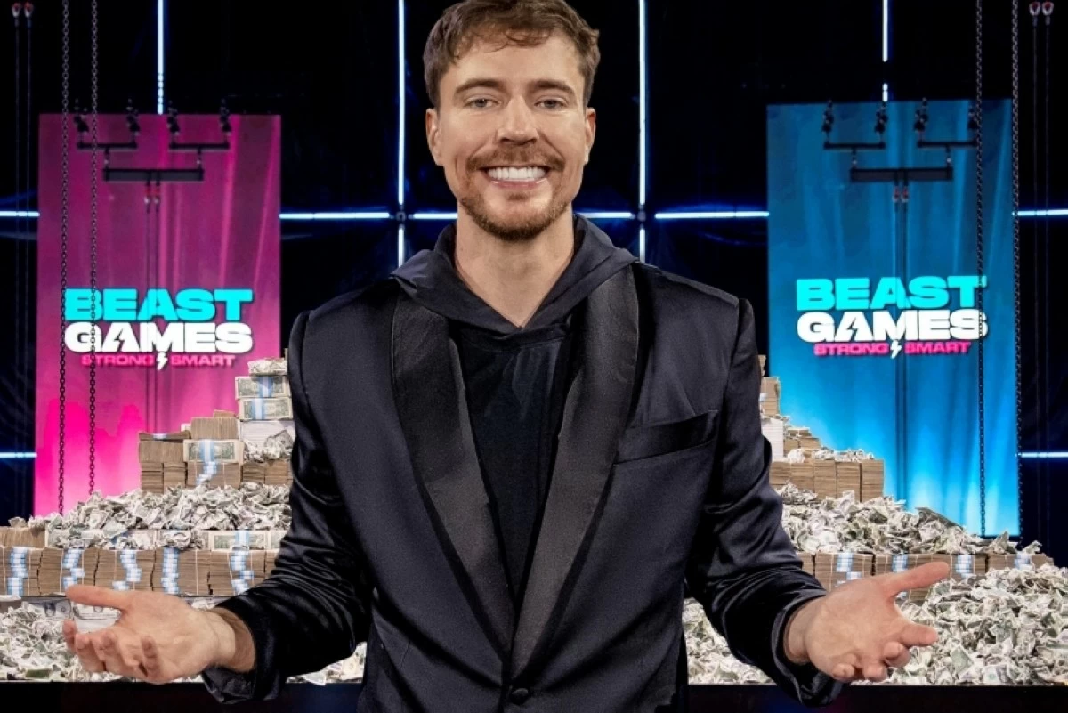 "Beast Games" host Jimmy Donaldson, aka MrBeast (Prime Video)