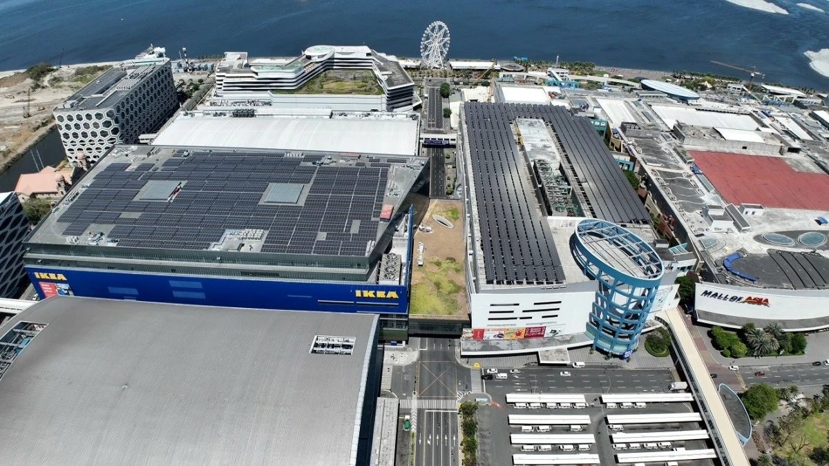 The 2MWp rooftop solar photovoltaic system installed at MOA Square—developed with TotalEnergies—generates approximately 3,000 MWh of clean energy annually, reducing an estimated 1,430 tons of CO₂ emissions each year. 