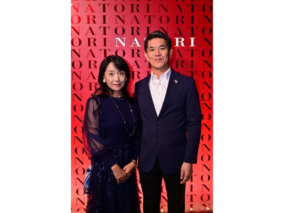 Akiko Endo and Japanese Ambassador Kazuya Endo