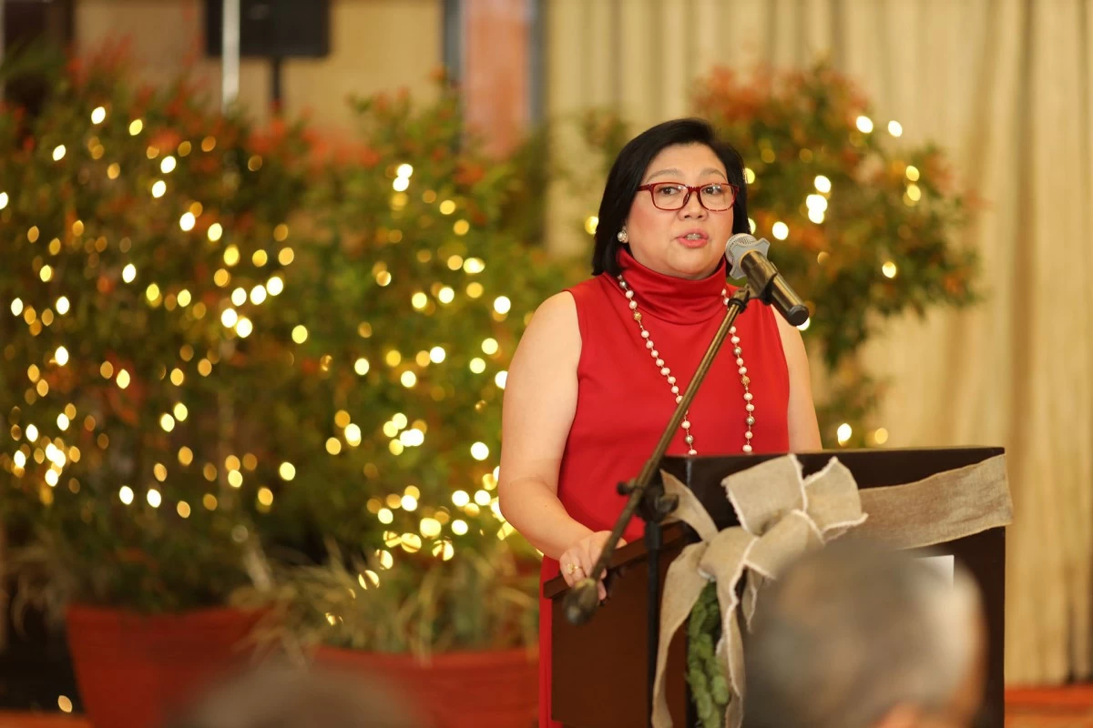 Chef Leah Magallanes, Vice President for Quality and Sustainability of SM Hotels and Conventions Corp., gave guests a glimpse of the culinary offerings at the event.
