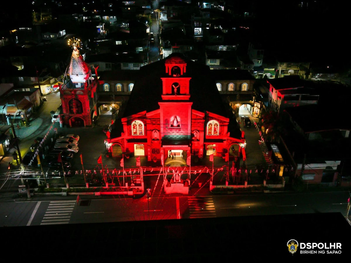 Diocesan Shrine and Parish of the Our Lady of the Holy Rosary in Cardona (photo from Cardona shrine's' FB page)
