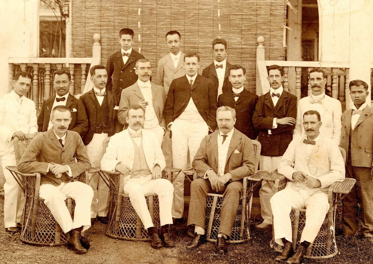 HSBC Philippines staff in Manila in 1901