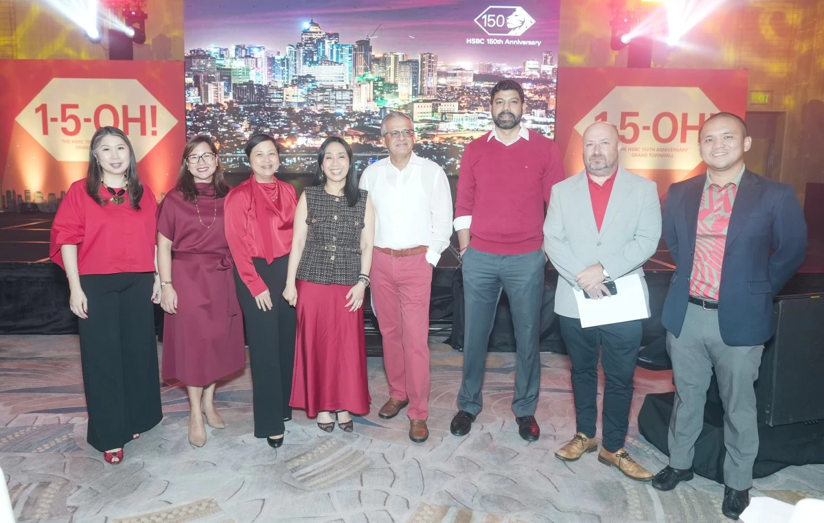 HSBC Philippines leadership team led by Sandeep Uppal