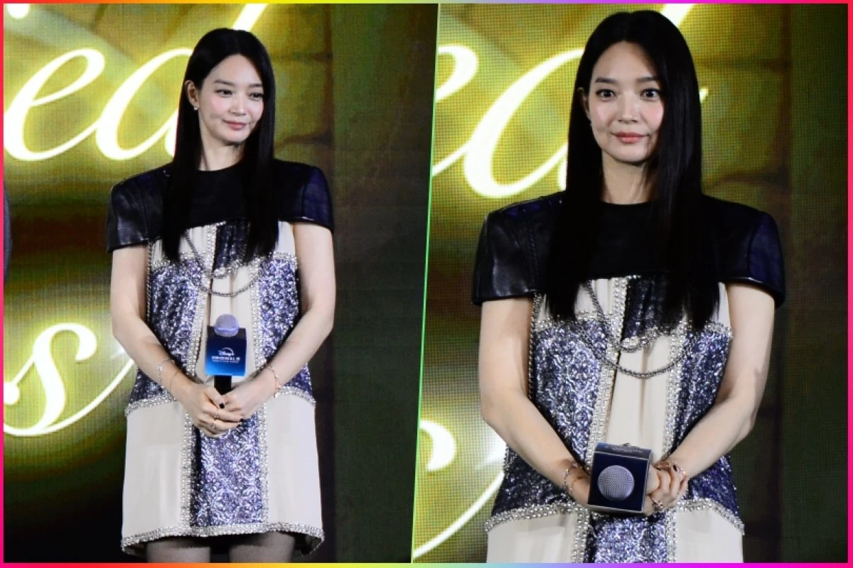 Shin Min-a at the Disney  Original Preview on Nov. 13 at Hong Kong Disneyland Resort (Jonathan Hicap) 
