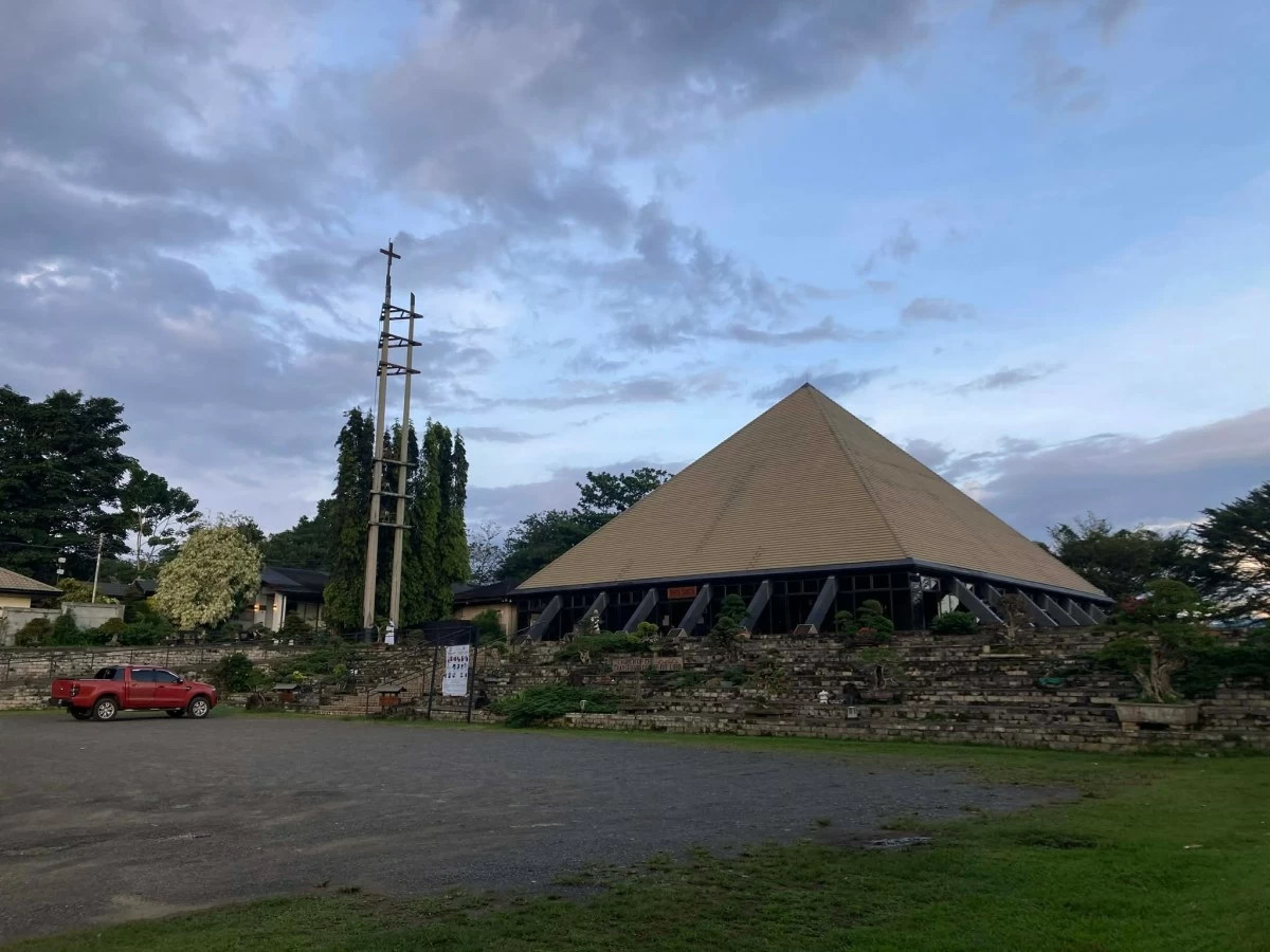 SOLEMN SITE National Artist Leandro Locsin designed the Monastery of the Transfiguration.