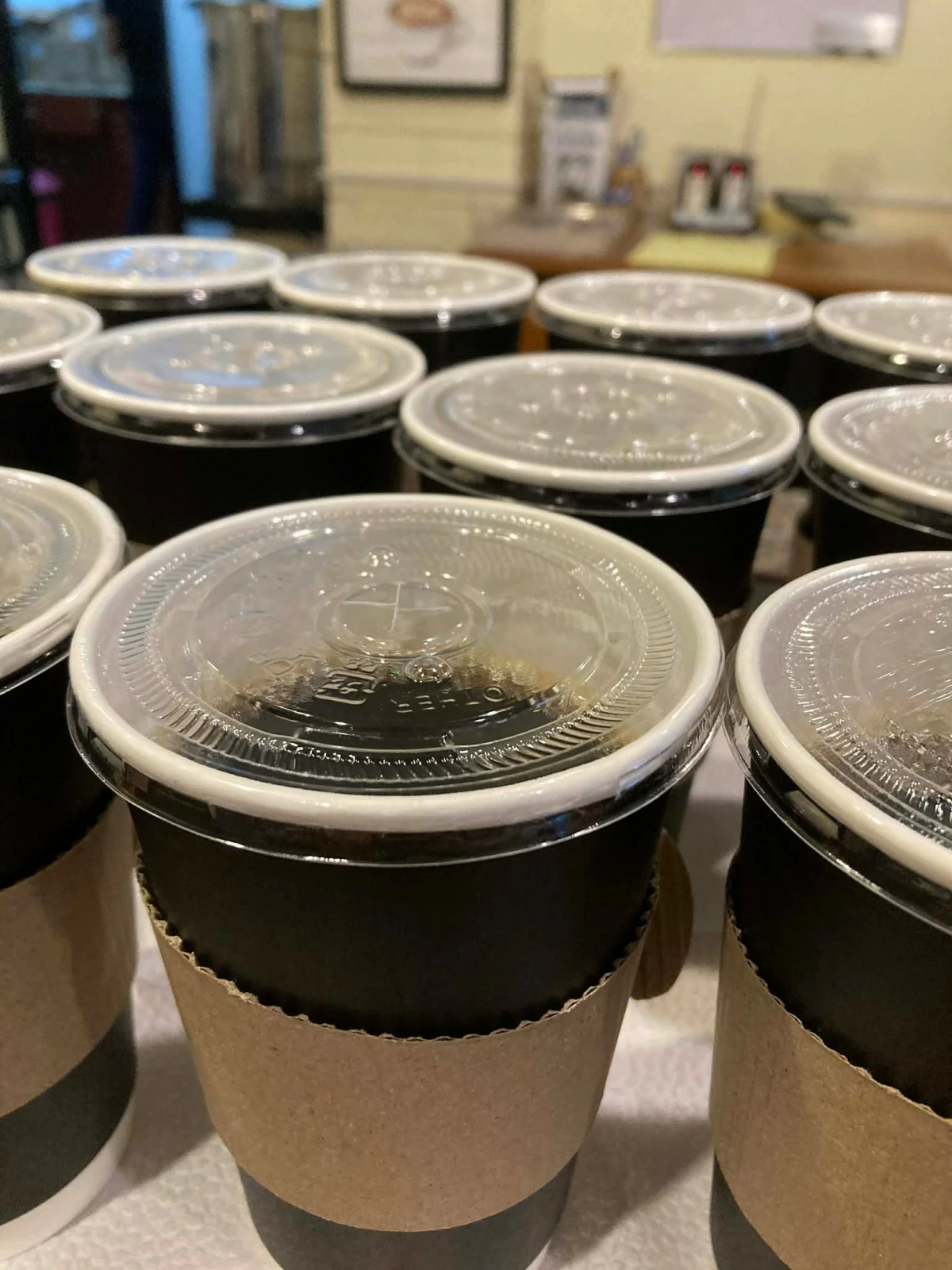 MONK'S BREW Enjoy a cup of coffee at Abbey Cafe.