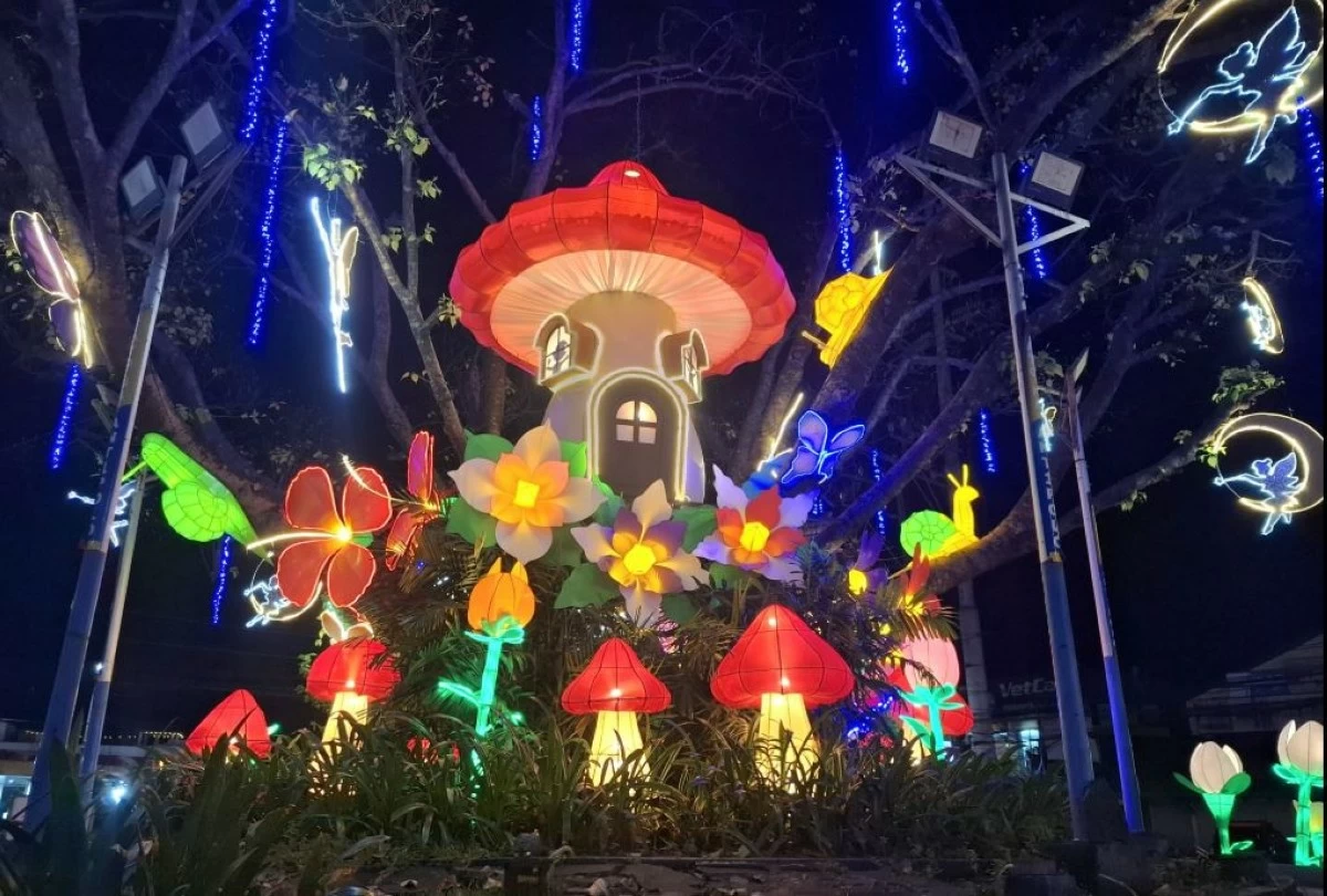 Christmas display at Lico's Park in Antipolo City (photo from Antipolo city LGU)