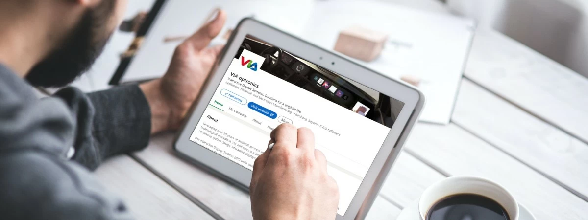 Via Optronics produces interactive display solutions suited for high-end markets