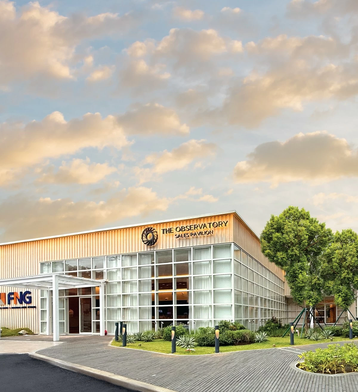 The Observatory Sales Pavilion, FNG's standalone showroom along Pioneer St. in Mandaluyong