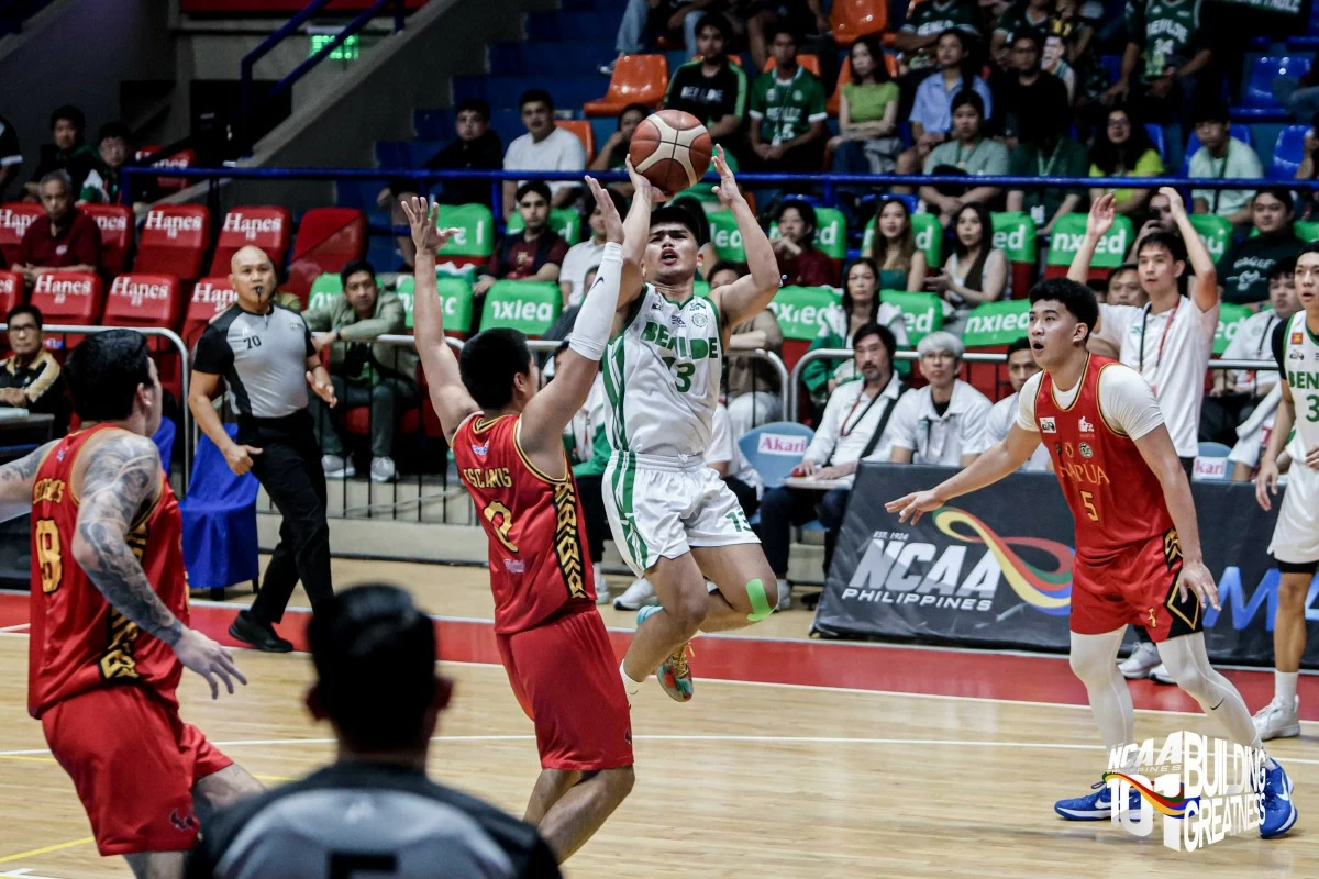 Ian Torres stars for Benilde. (NCAA/GMA Images)
