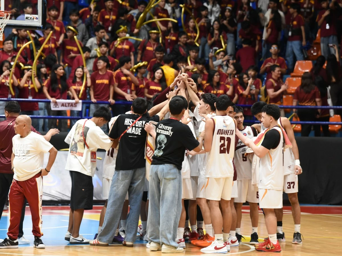 Do-or-Die game for defending champion Perpetual Junior Altas and Letran Squires for the last Final Four berth of #NCAASeason101 Junior's Division Basketball Tournament at PlayTime FilOil Eco Oil Centre in San Juan City. (Dennis Abrina)