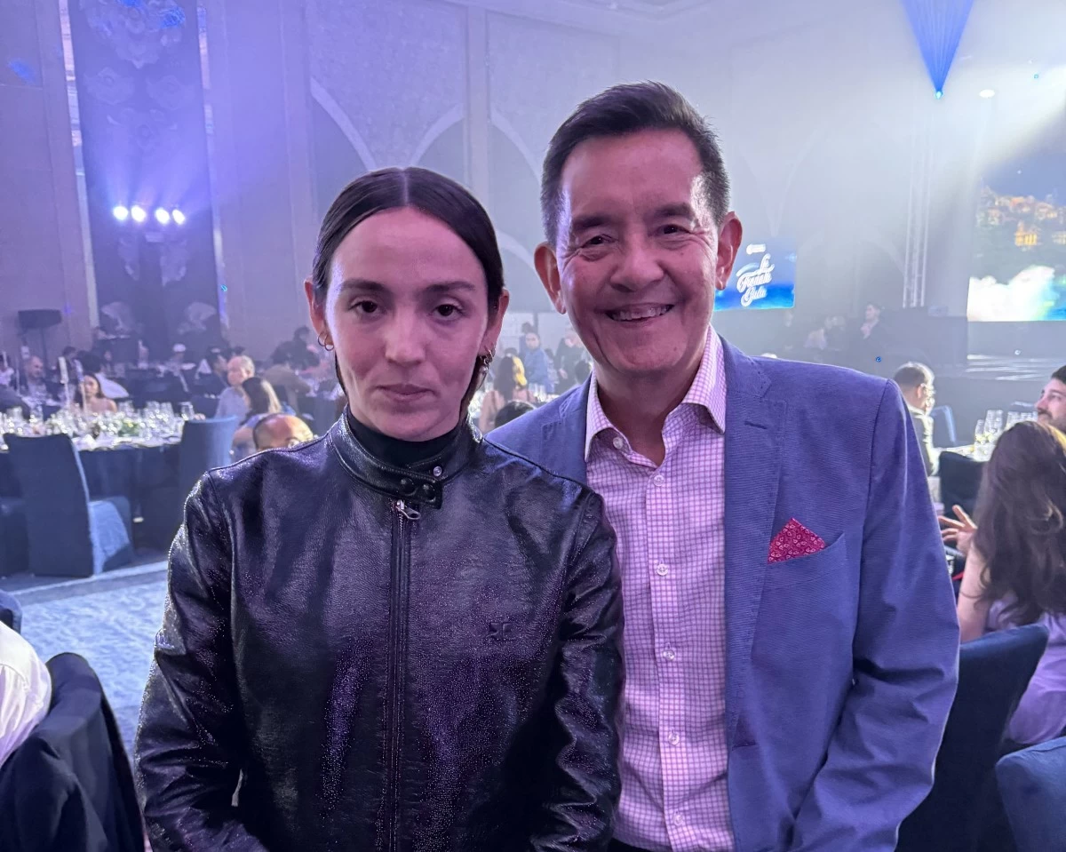 Garance Marillier and the author