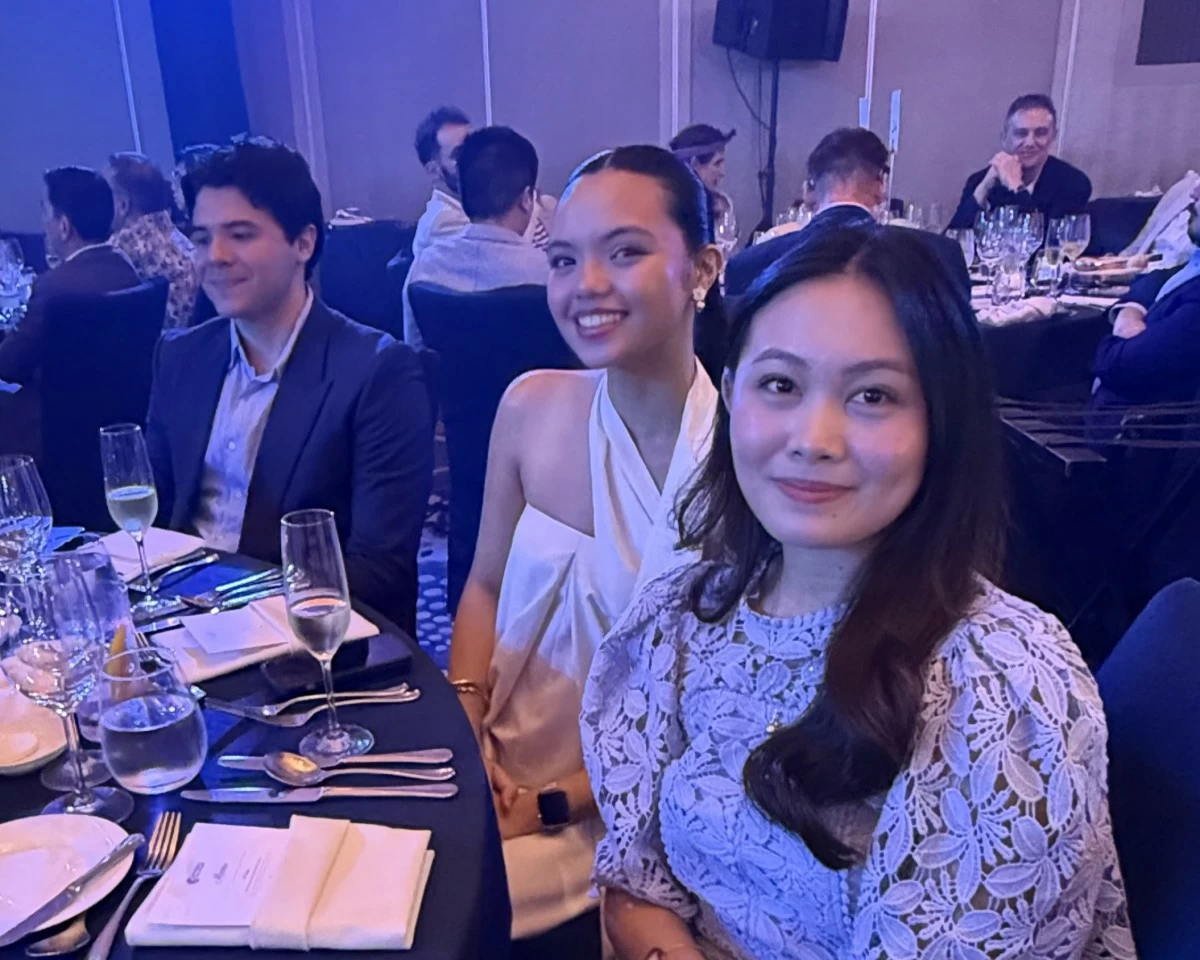 Alex Deakin, Hannah Deakin, and Mikaela Usigan