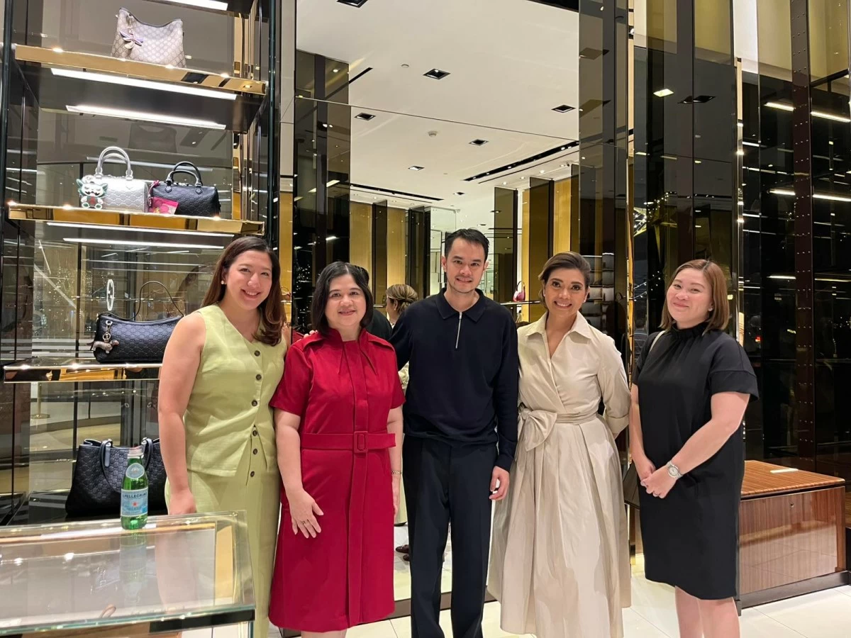 (From left) Senior retail marketing manager Arrianne Nadurata, assistant director of Retail Hazel del Castillo, Harlan   Holden and Adora owner Eman Pineda, and Harlan   Holden and Adora country manager Meileen Cheng