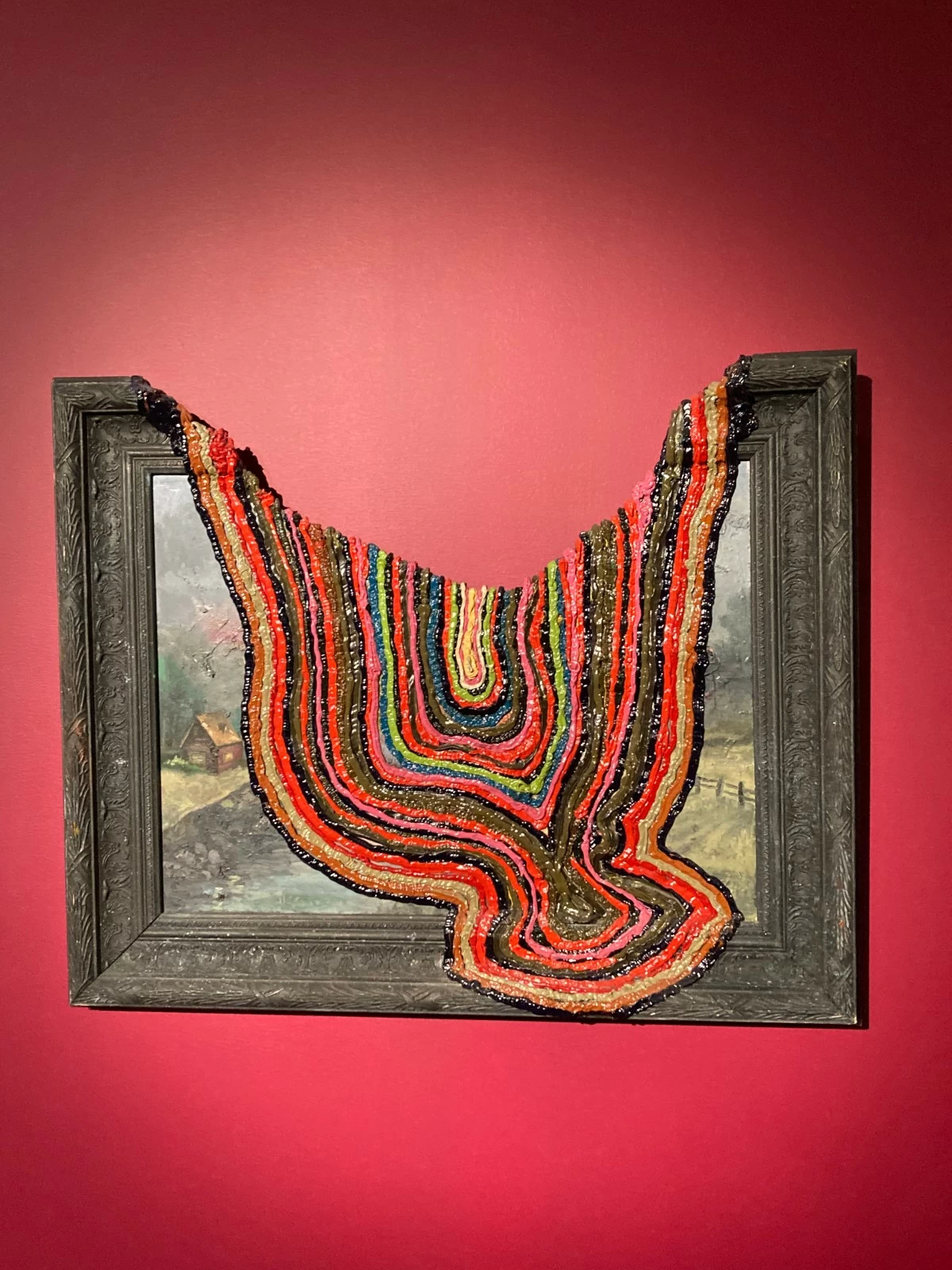 ART TO PROVOKE A melting frame deviates from the norm of classical paint styles.