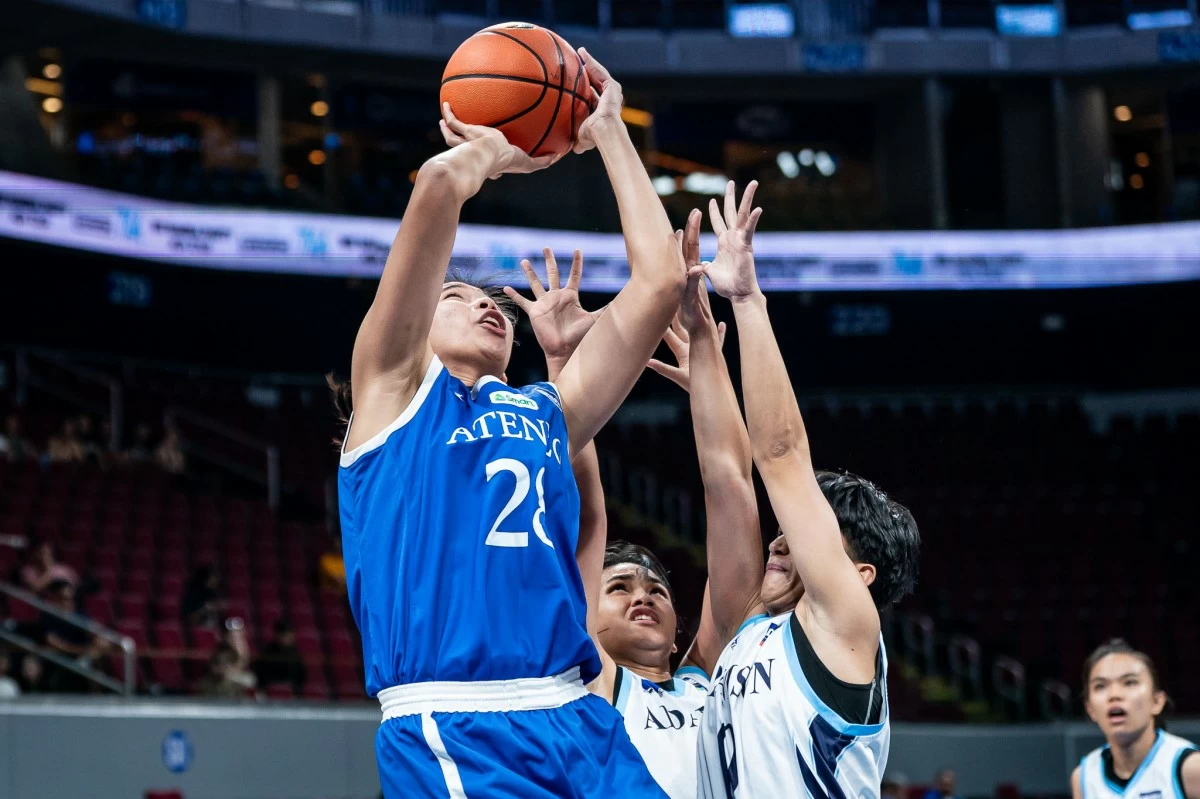 Kacey Dela Rosa leads Ateneo when they shoots for semis spot against the Elaine Etang-led Adamson. (UAAP Media) 
