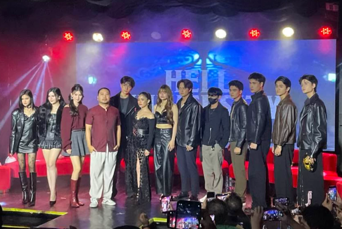 The cast of Viva One Series 'Hell University'