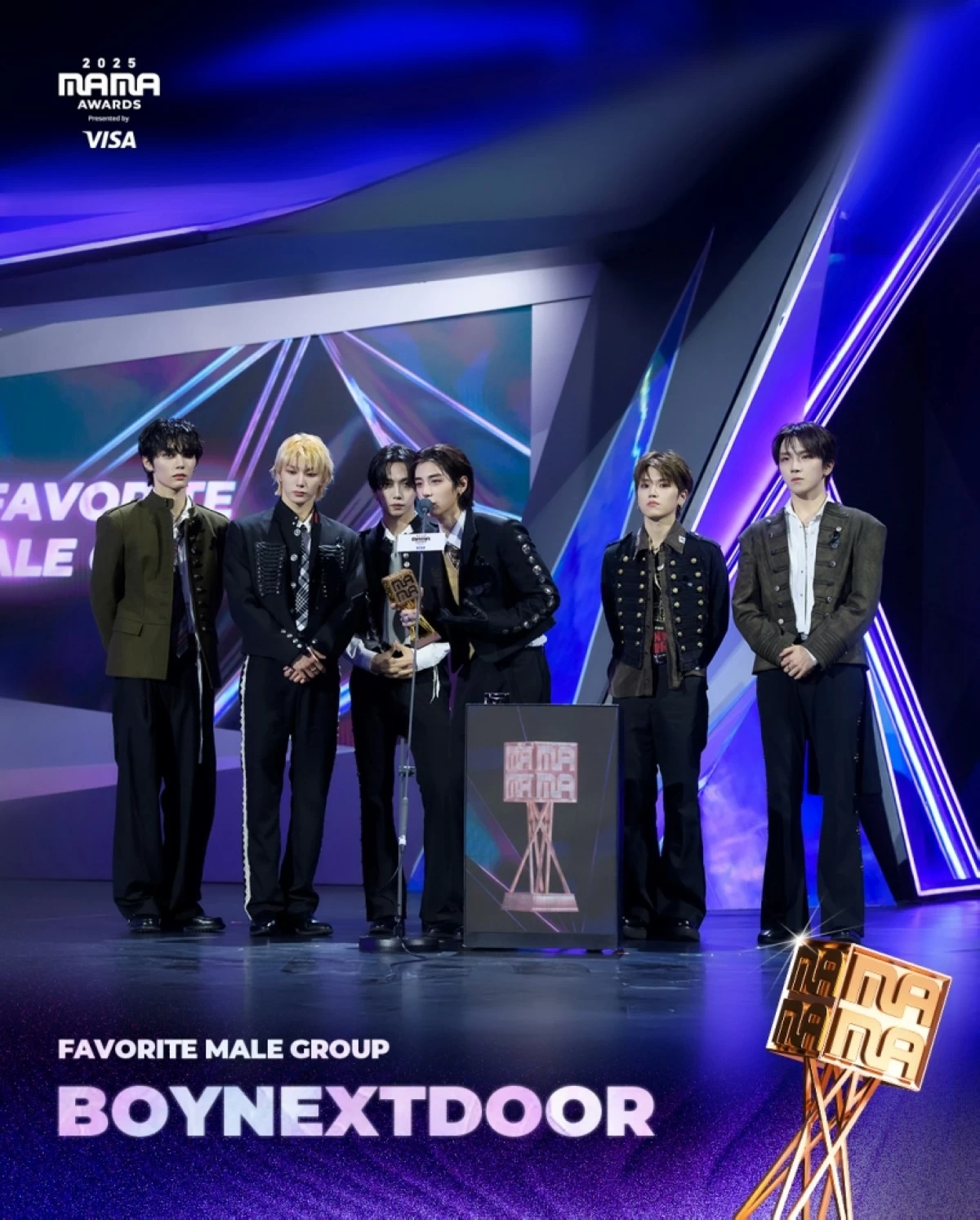 BOYNEXTDOOR (2025 MAMA Awards on X) 
