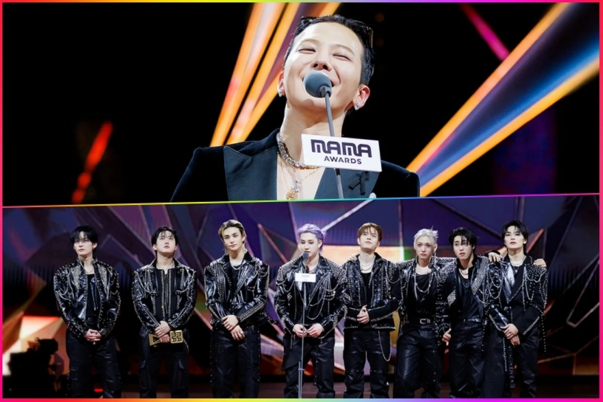 G-Dragon and Stray Kids (2025 MAMA Awards X account) 