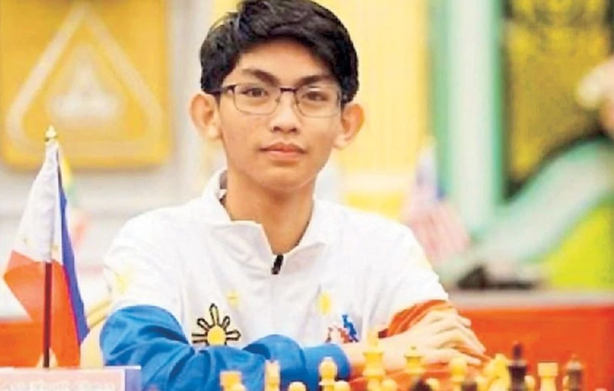 International Master Christian Gian Karlo Arca is the lone gold medalist in the 27th Asian Youth Chess Championships. (File Photo)