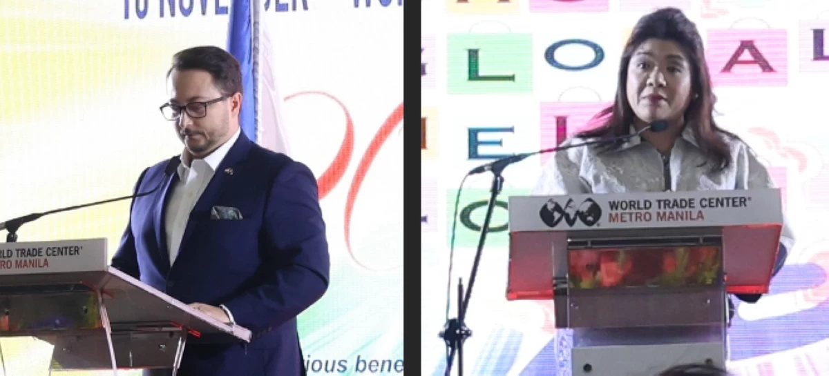 Spouses of the Heads of Mission representative Arkadiusz Tracz delivered his message, and guest of honour Representative Maria Rachel J. Arenas shared her remarks.