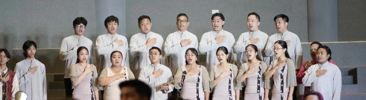 National anthems of the Philippines and Malaysia performed by Makati Chorale