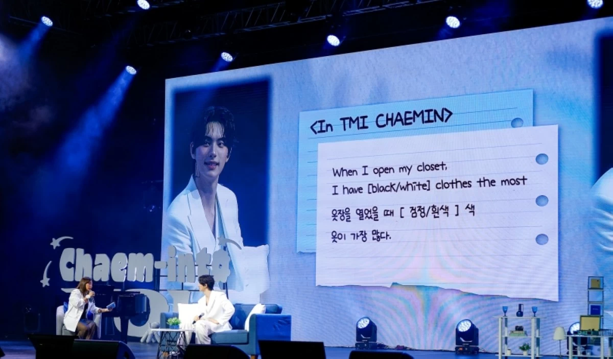 Korean actor Lee Chae-min at his fan meeting in Manila (Pulp Live World, Varo Entertainment) 