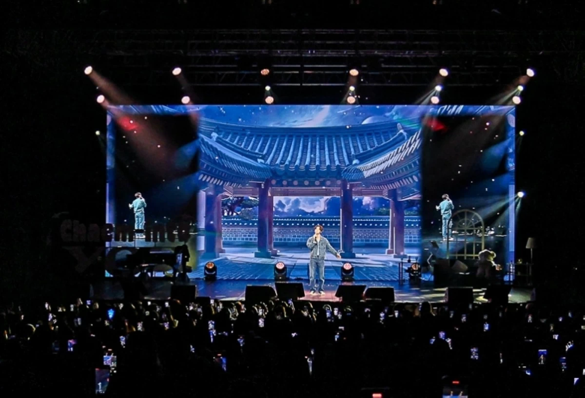 Korean actor Lee Chae-min at his fan meeting in Manila (Pulp Live World, Varo Entertainment) 