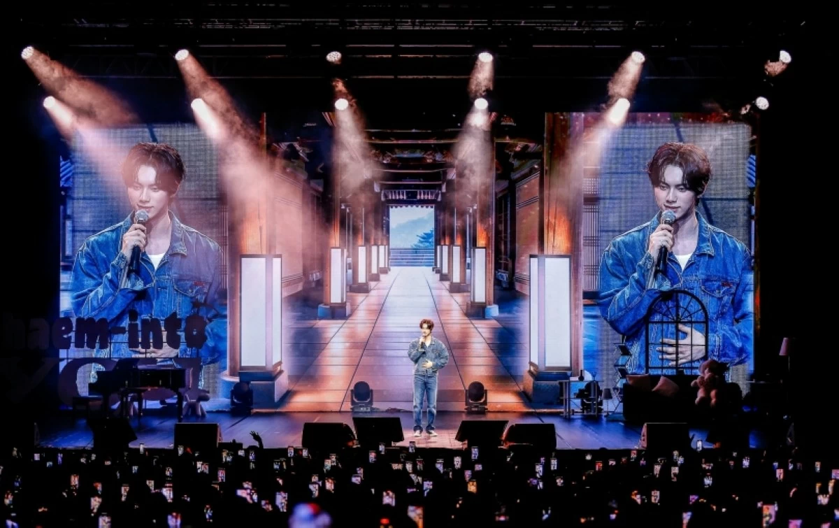 Korean actor Lee Chae-min at his fan meeting in Manila (Pulp Live World, Varo Entertainment) 