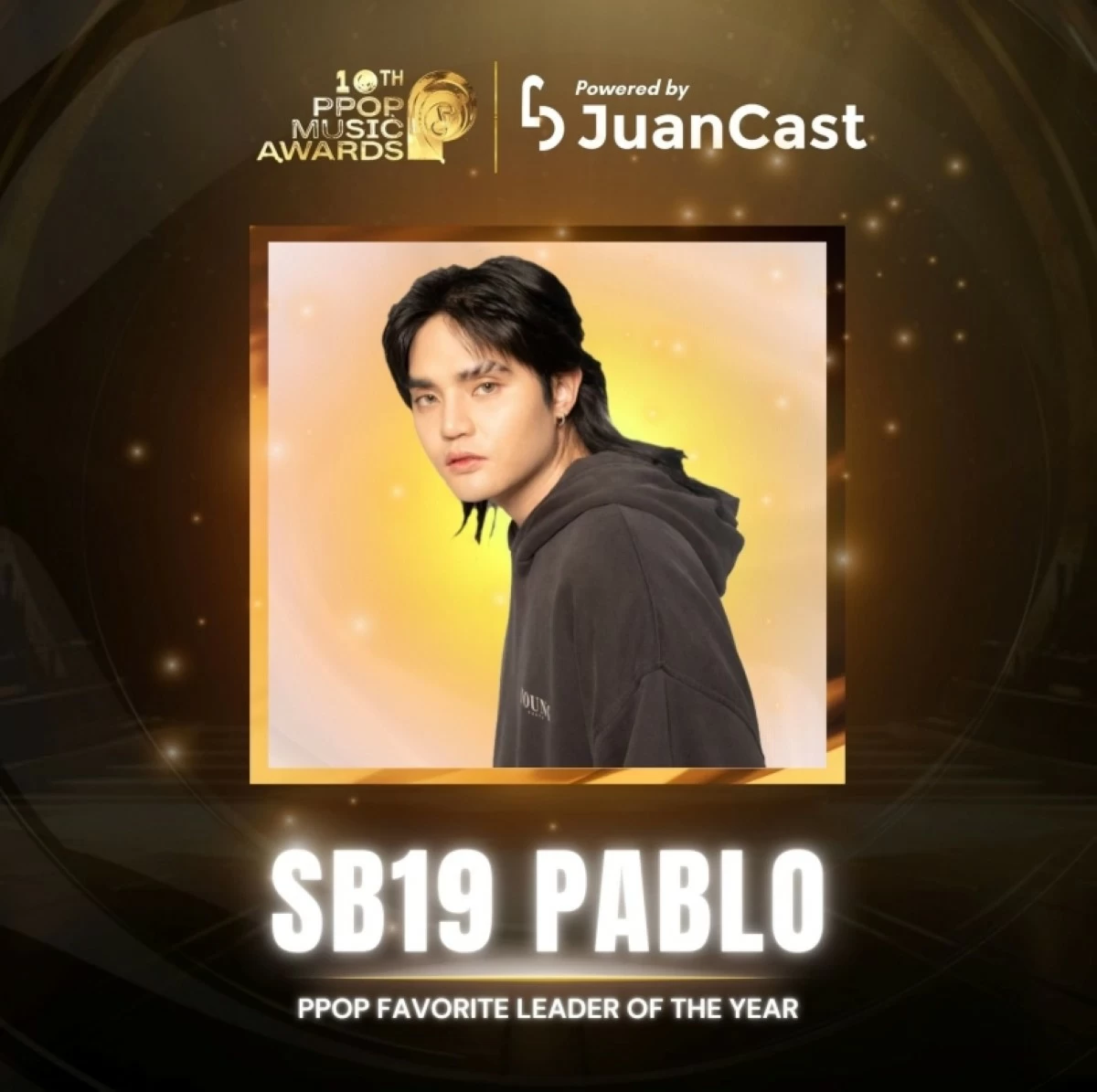 SB19 member Pablo (PPop Music Awards Facebook page) 